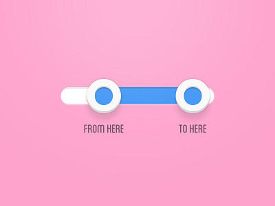 From here - To here @2x @2x blue css css3 html jquery pink round shadow web web design