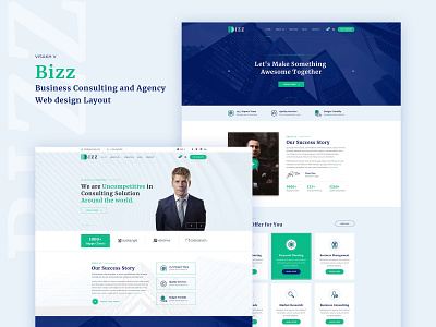 Bizz design typography ux web website
