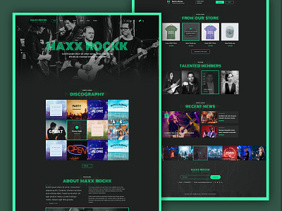 Musiziya - Music Band & Musician HTML Template