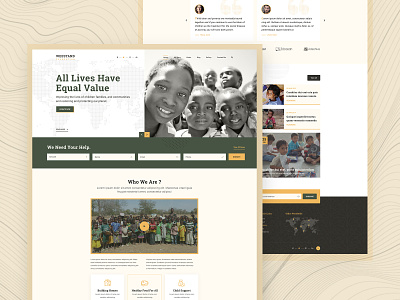 Weestand - Charity Web Design
