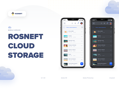 Rosneft mobile app creative design design ui ux web