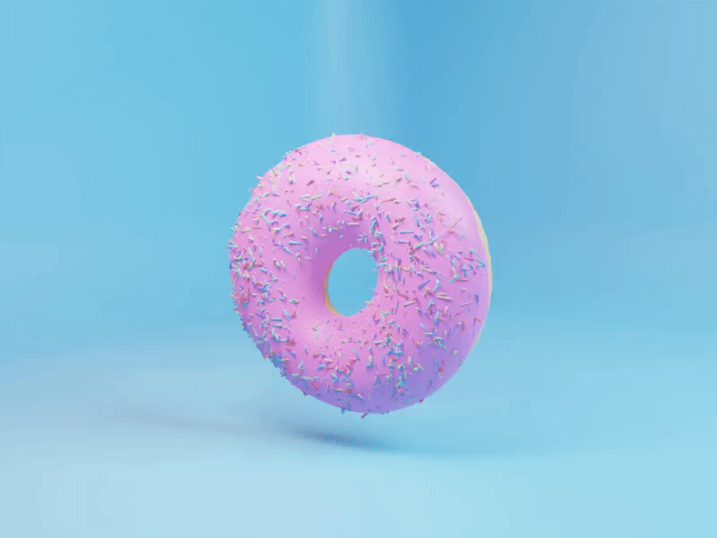 Yet another (spinning) donut 3d animation blender3d