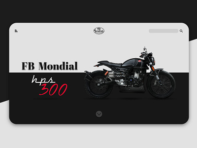 FB Mondial Web UI motorbike new superbike trending ui uiux web webdesign website