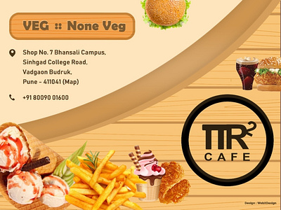 Food Cafe Promotion branding graphic design ui vector