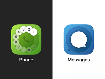 Basic iOS icons