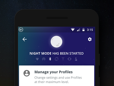 Avast Battery Saver: Night mode android app icons mobile night ui