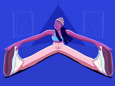 Stretch illustration