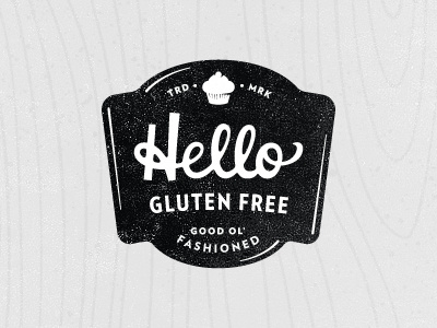 Gluten Free Blog Logo Design - v2 bakery free gluten gluten free logo vintage