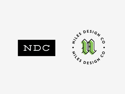 Personal Branding - 2 directions blackletter c d design graphic logo n personal rebrand serif slab typography