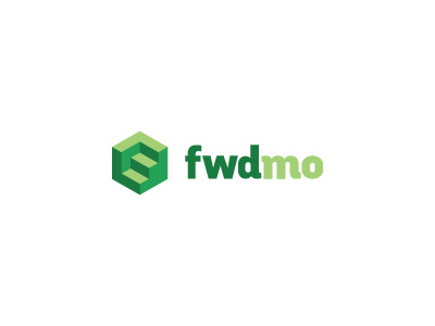 Fwdmo Logo forward green hexagon logo motion shades shadow stairs steps upward