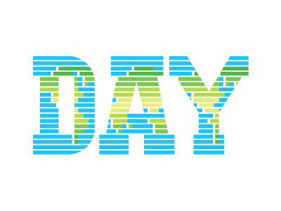 Earth Day 2015 custom slab earth day map world lines green blue type typography slab serif