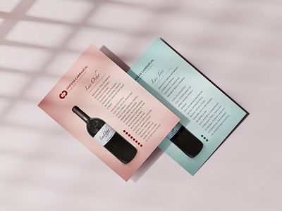 Chozas Carrascal Wine Producer / Print Flyer art direction branding brochure design graphic design identity minimal modern print visual