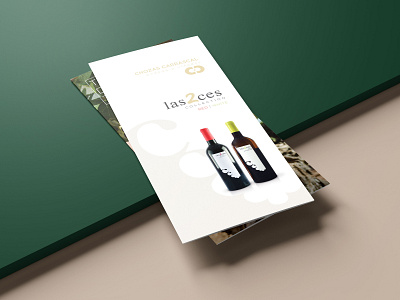 Chozas Carrascal / Tri-fold Brochure art direction branding brochure design graphic design marketing collateral print spanish wine