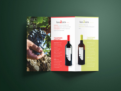 Chozas Carrascal / Tri-fold Brochure art direction branding brochure collateral design graphic design marketing material modern print product promotional spanish visual wine
