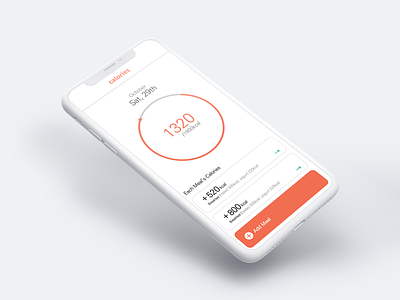 Daily Ui #2_Calories Calculator calculator calorie calories dailyui