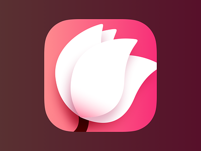 Flower Icon android app flower icon ios minimal