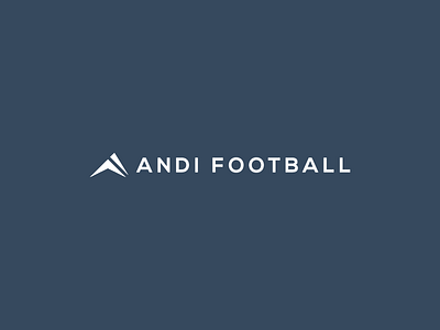 Andi Football football logo logomark simple soccer