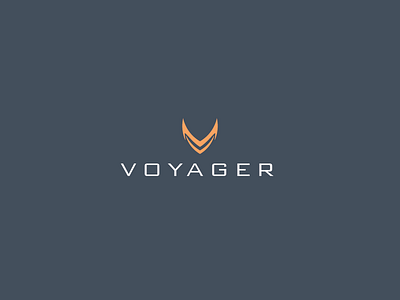 Voyager logo simple v