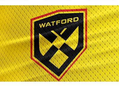 Watford FC barcelona black chelsa football football club liverpool logo manutd modern real madrid simple soccer watford yellow