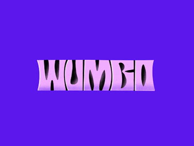 A Study of Wumbo art digitalart handlettering illustration lettering procreate spongebob type typography
