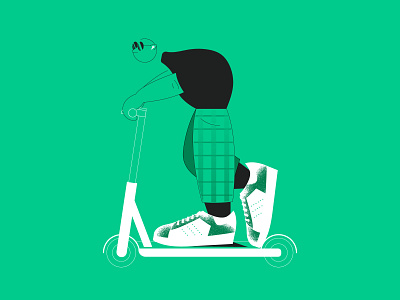 Cruisin' character illustration illustrator vector