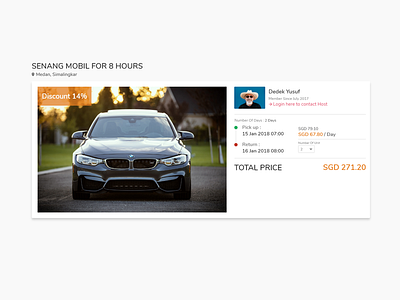 Car Rental Detail carrentaldetail carrentalgrid gridsystem ui website