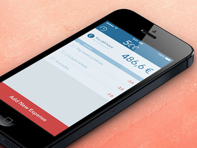 500€ iOS app new home screen 500€ app ios ios7 sabminder zappdesign