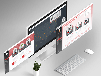 Predictive analytics UX/UI design illustration predictive analytics ux ui ux design