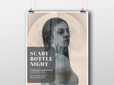 Scary Bottle Bight Event Design event design poster design
