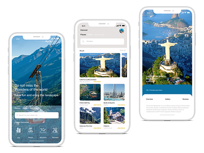 Travel app app branding design icon typography ui ux