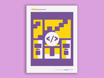 Web Dev Poster illustration poster poster design