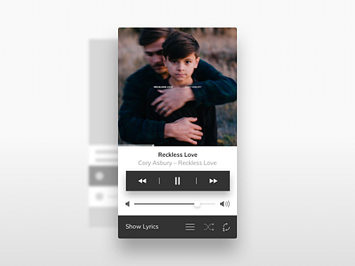 Music Player UI (Inspired by Apple Music) apple music clean ios mobile design music player redesigned sketch ui design ux