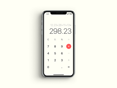Daily UI #004 - Calculator calculator dailyui dailyui 004 design ui