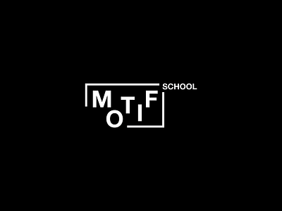 Motif School artdirection branding design graphic design lilit logo typography