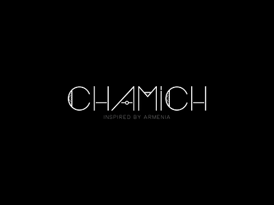 Chamich artdirection branding chamich design graphic design lilit logo typography