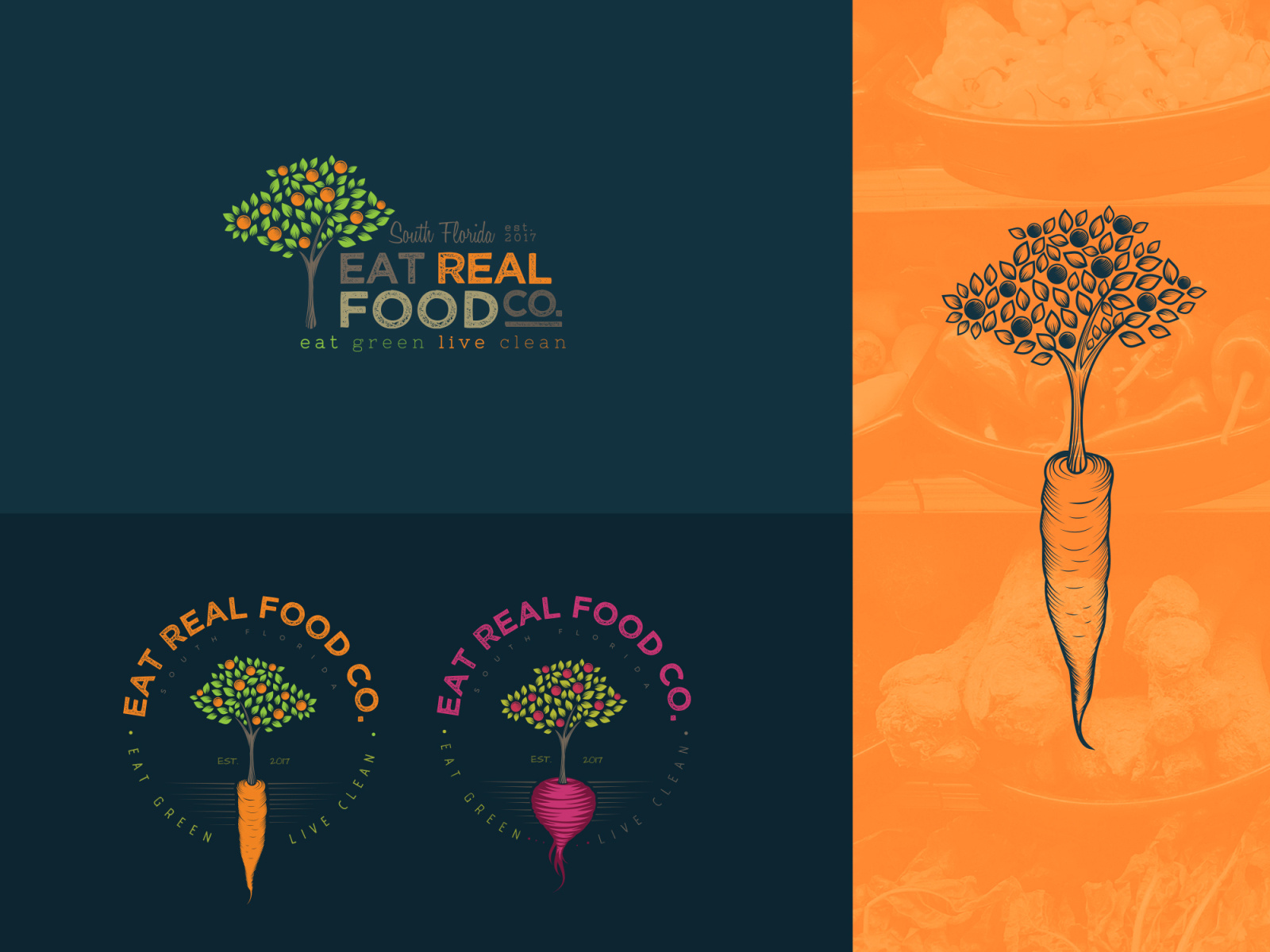 Eat Real Food by expoinf on Dribbble