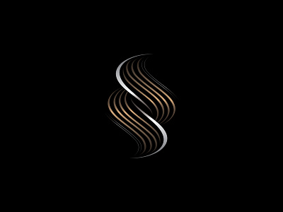 SS minimalist logo s letter logo simple