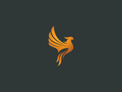 Phoenix minimal phoenix logo