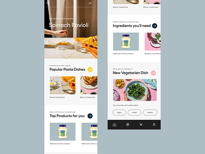 food app exploration 1 app brand branding design food foodapp mobi mobi ui ui user interface