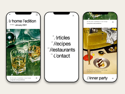 concept for dining at home app app brand branding design foodapp mobi ui mobileapp type user interface