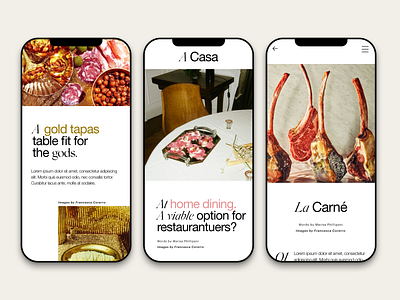 concept for a dining at home app 2 app brand branding design food foodapp mobi ui typography ui user interface