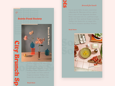 Soiree Food Society Mobile Version 2