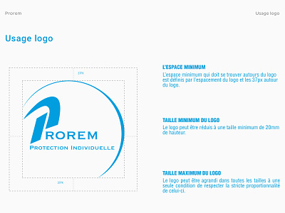 Prorem Project app branding corporate design logo typography web