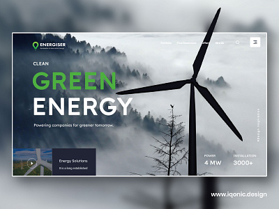 Enerzee - Renewable Energy WordPress Theme