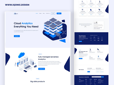 Qloud - Cloud Computing, Apps & Server HTML & Angular Template cloud computing theme cloud technology it services it solutions ui wordpress