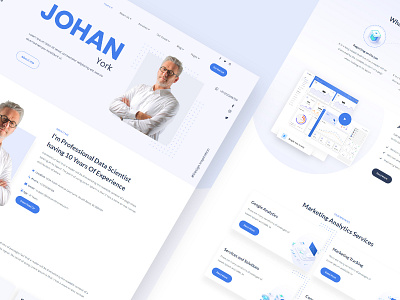 Xamin | Data Science & Analytics HTML, Angular, Vue Template branding data science design graphic design iqonic design template ui uidesign uiux webdesign website design