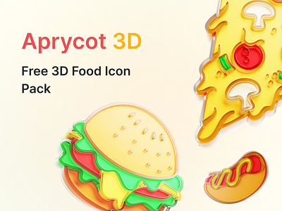 Aprycot – Best Free food 3D Icon Pack 3d 3dassetsdesign 3diconpack 3diconspack best free 3d icon pack best free food 3d icon pack bestfree3diconpack foodicons free 3d assets for ui free 3d ui elements free food 3d assets free food 3d ui elements freefoodicon freefoodiconpack uidesign website design