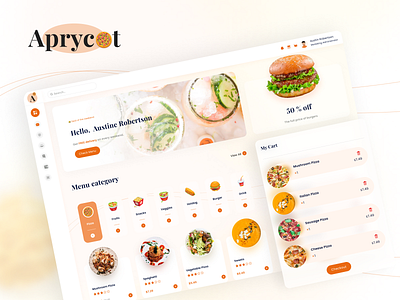 Aprycot Lite – Free Restaurant HTML5 Admin Dashboard Template