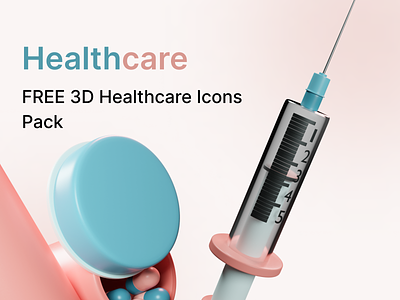 Healthcare – Best Free 3D Healthcare Icon Pack