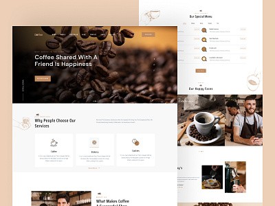 Cafe & Coffee Shop WordPress Theme